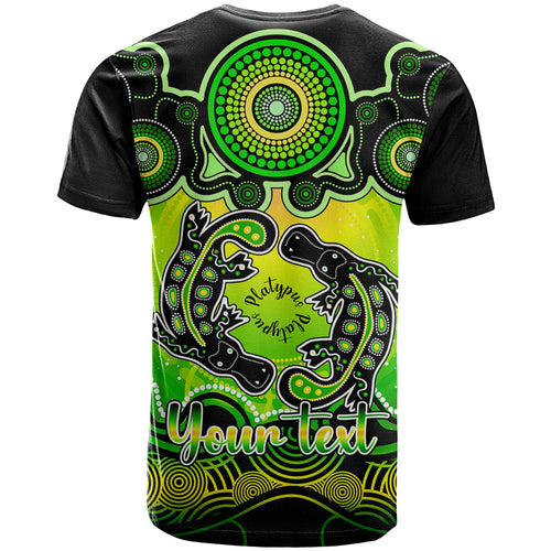 personalised-australia-pisces-platypus-zodiac-t-shirt-auz-astrology-aboriginal-green