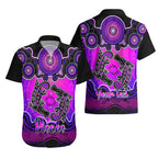 personalised-australia-pisces-platypus-zodiac-hawaiian-shirt-auz-astrology-aboriginal-magenta