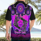 personalised-australia-pisces-platypus-zodiac-hawaiian-shirt-auz-astrology-aboriginal-magenta
