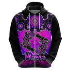 personalised-australia-pisces-platypus-zodiac-hoodie-auz-astrology-aboriginal-magenta