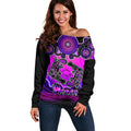 personalised-australia-pisces-platypus-zodiac-off-shoulder-sweater-auz-astrology-aboriginal-magenta