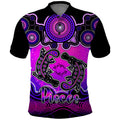 personalised-australia-pisces-platypus-zodiac-polo-shirt-auz-astrology-aboriginal-magenta