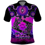 personalised-australia-pisces-platypus-zodiac-polo-shirt-auz-astrology-aboriginal-magenta