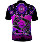 personalised-australia-pisces-platypus-zodiac-polo-shirt-auz-astrology-aboriginal-magenta