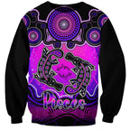 personalised-australia-pisces-platypus-zodiac-sweatshirt-auz-astrology-aboriginal-magenta