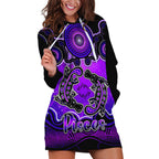 personalised-australia-pisces-platypus-zodiac-hoodie-dress-auz-astrology-aboriginal-purple