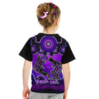 personalised-australia-pisces-platypus-zodiac-kid-t-shirt-auz-astrology-aboriginal-purple