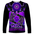 personalised-australia-pisces-platypus-zodiac-long-sleeve-shirt-auz-astrology-aboriginal-purple