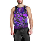 personalised-australia-pisces-platypus-zodiac-men-tank-top-auz-astrology-aboriginal-purple