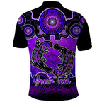 personalised-australia-pisces-platypus-zodiac-polo-shirt-auz-astrology-aboriginal-purple