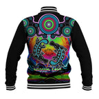 personalised-australia-pisces-platypus-zodiac-baseball-jacket-auz-astrology-aboriginal-rainbow