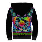 personalised-australia-pisces-platypus-zodiac-sherpa-hoodie-auz-astrology-aboriginal-rainbow