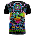 personalised-australia-pisces-platypus-zodiac-t-shirt-auz-astrology-aboriginal-rainbow