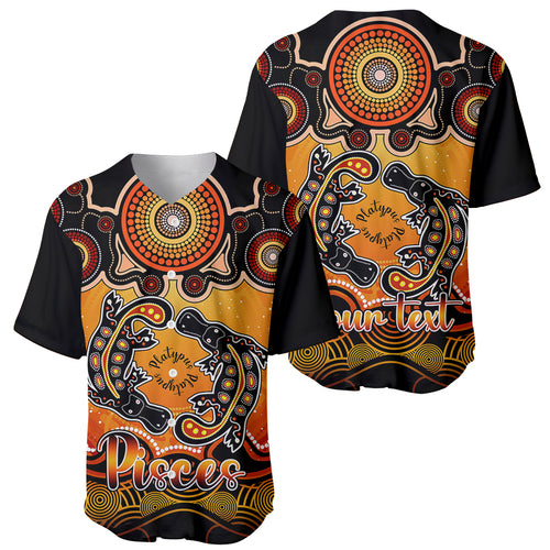 personalised-australia-pisces-platypus-zodiac-baseball-jersey-auz-astrology-aboriginal-red