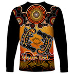 personalised-australia-pisces-platypus-zodiac-long-sleeve-shirt-auz-astrology-aboriginal-red