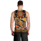 personalised-australia-pisces-platypus-zodiac-men-tank-top-auz-astrology-aboriginal-red