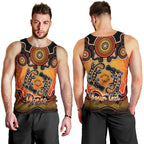 personalised-australia-pisces-platypus-zodiac-men-tank-top-auz-astrology-aboriginal-red