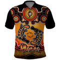 personalised-australia-pisces-platypus-zodiac-polo-shirt-auz-astrology-aboriginal-red