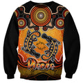 personalised-australia-pisces-platypus-zodiac-sweatshirt-auz-astrology-aboriginal-red