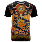personalised-australia-pisces-platypus-zodiac-t-shirt-auz-astrology-aboriginal-red