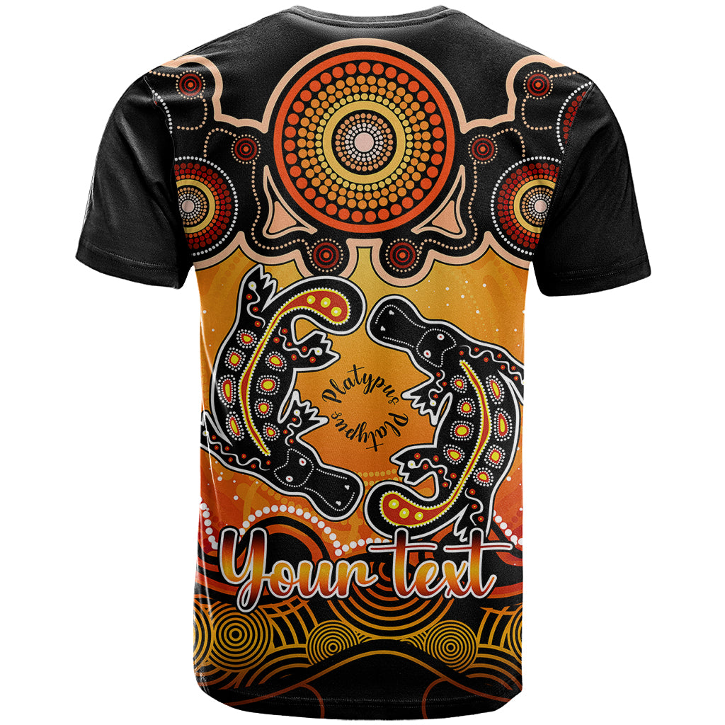 personalised-australia-pisces-platypus-zodiac-t-shirt-auz-astrology-aboriginal-red