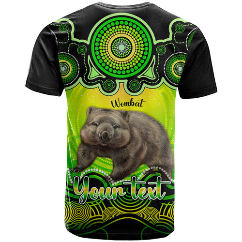 personalised-australia-taurus-wombat-zodiac-t-shirt-auz-astrology-aboriginal-green