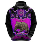 personalised-australia-taurus-wombat-zodiac-hoodie-auz-astrology-aboriginal-magenta