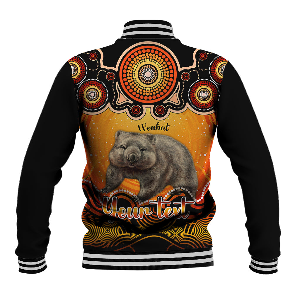 personalised-australia-taurus-wombat-zodiac-baseball-jacket-auz-astrology-aboriginal-red