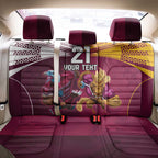 Custom Sea Eagles And Broncos Rugby Back Car Seat Cover Sporty Style