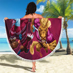 Custom Sea Eagles And Broncos Rugby Beach Blanket Sporty Style