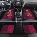 Custom Sea Eagles And Broncos Rugby Car Mats Sporty Style