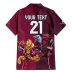 Custom Sea Eagles And Broncos Rugby Family Matching Mermaid Dress and Hawaiian Shirt Sporty Style