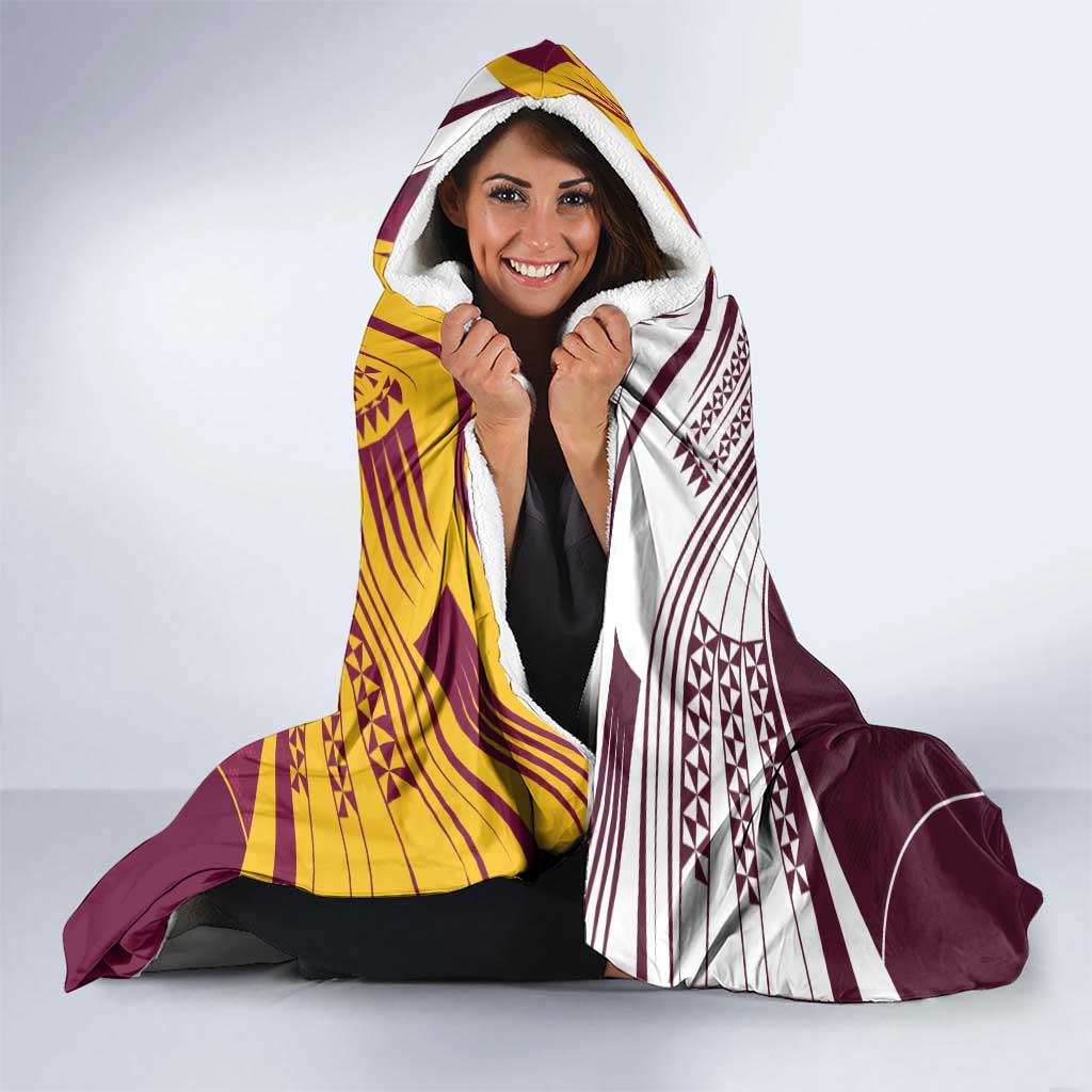 Custom Sea Eagles And Broncos Rugby Hooded Blanket Sporty Style