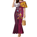 Custom Sea Eagles And Broncos Rugby Mermaid Dress Sporty Style