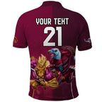 Custom Sea Eagles And Broncos Rugby Polo Shirt Sporty Style
