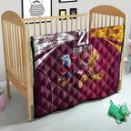Custom Sea Eagles And Broncos Rugby Quilt Sporty Style