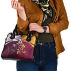 Custom Sea Eagles And Broncos Rugby Shoulder Handbag Sporty Style