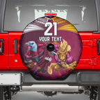 Custom Sea Eagles And Broncos Rugby Spare Tire Cover Sporty Style