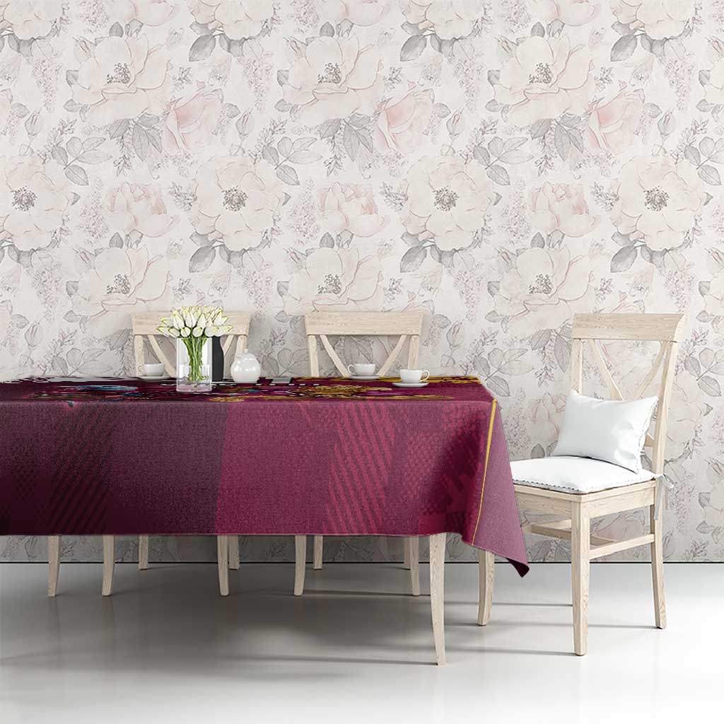Custom Sea Eagles And Broncos Rugby Tablecloth Sporty Style