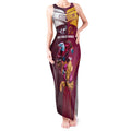 Custom Sea Eagles And Broncos Rugby Tank Maxi Dress Sporty Style