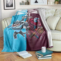Custom Sea Eagles And Sharks Rugby Blanket Sporty Style