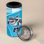 Custom Sea Eagles And Sharks Rugby 4 in 1 Can Cooler Tumbler Sporty Style