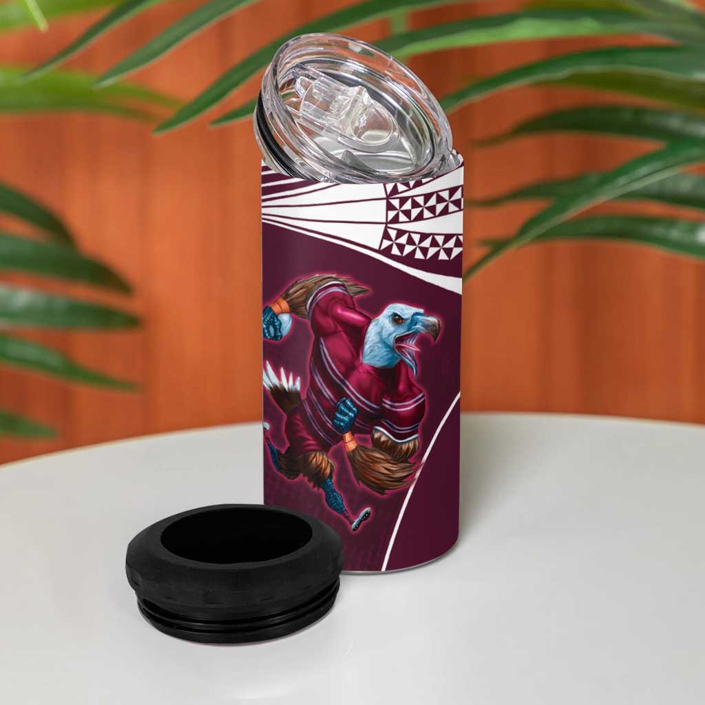 Custom Sea Eagles And Sharks Rugby 4 in 1 Can Cooler Tumbler Sporty Style