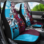 Custom Sea Eagles And Sharks Rugby Car Seat Cover Sporty Style