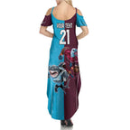 Custom Sea Eagles And Sharks Rugby Family Matching Summer Maxi Dress and Hawaiian Shirt Sporty Style
