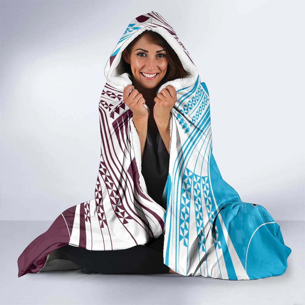 Custom Sea Eagles And Sharks Rugby Hooded Blanket Sporty Style