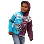 Custom Sea Eagles And Sharks Rugby Kid Hoodie Sporty Style LT9