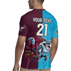 Custom Sea Eagles And Sharks Rugby Rugby Jersey Sporty Style