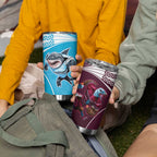 Custom Sea Eagles And Sharks Rugby Tumbler Cup Sporty Style