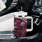 Custom Sea Eagles And Sharks Rugby Tumbler With Handle Sporty Style